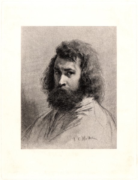 Jean-FranÃ§ois Millet (French, 1814 - 1875). Self-Portrait of Jean-FranÃ§ois Millet, ca. 1846.