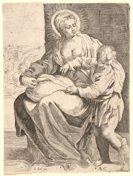 Francesco Brizio (Italian, ca. 1574-1623) after Annibale Carracci (Italian, 1560 - 1609). The