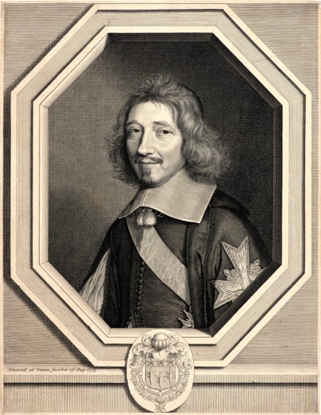 Robert Nanteuil (French, 1623 - 1678). Portrait of Michel le Tellier, 1658. Engraving and etching.