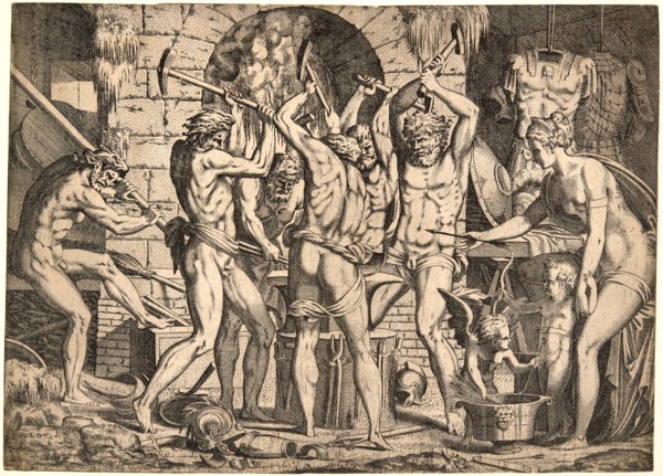 Monogrammist L. D. (aka Leon Davent, French, active 1540â€ì1556) after Luca Penni (Italian,