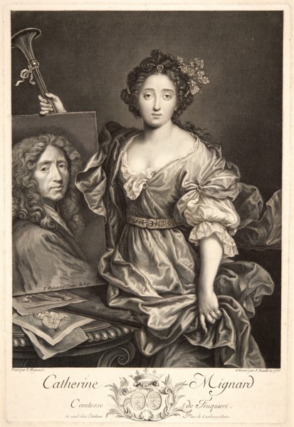 Jean Daullé (French, 1703-1763) after Pierre Mignard II (French, 1640 - 1725). Portrait of