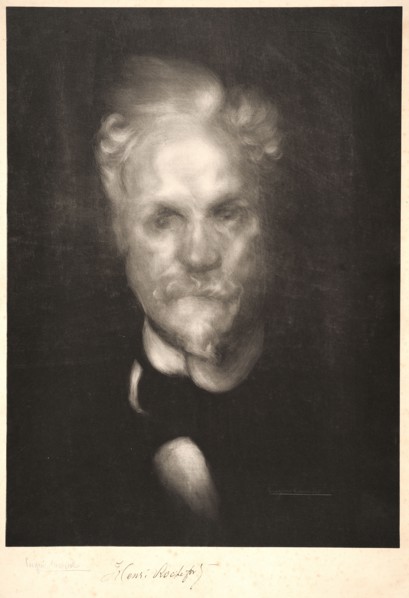 EugÃ¨ne CarriÃ¨re (French, 1849 - 1906). Henri Rochefort, 1896. Lithograph.
