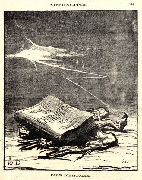 Honoré Daumier (French, 1808 - 1879). Page d'histoire, 1870. From Actualités. Lithograph on