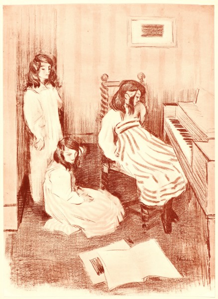 A. Muller (French, active 19th century). Bouderie, ca. 1898. Collotype on wove paper. Sheet: 405 mm