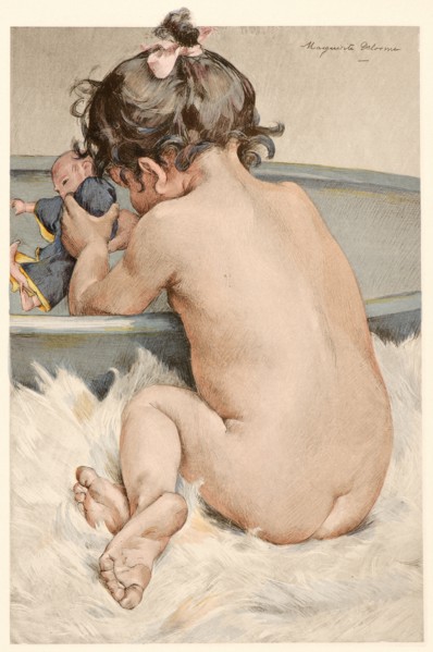 Marguerite Delorme (French, active 19th century). La Poupée, ca. 1899. Collotype on wove paper.