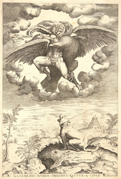 Nicolas Béatrizet (French, born 1507 or 1515, died ca. 1565) after Michelangelo Buonarroti