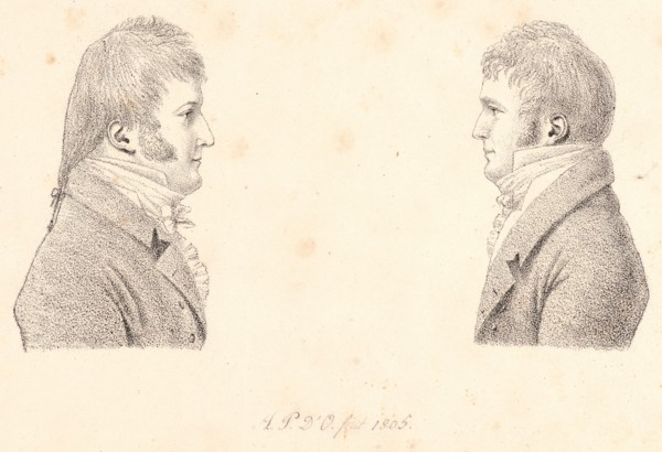 Duc de Montpensier (French, 1775 - 1807). Portraits of Louis-Philippe, Duc d'Orleans and