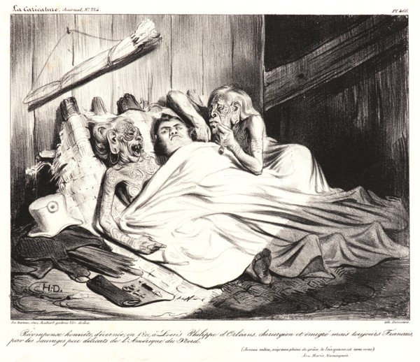 Honoré Daumier (French, 1808 - 1879). Récompense honnÃªte decernée...A` Louis-Philippe..., 1835.