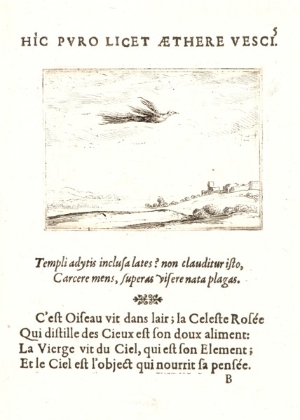 Jacques Callot (French, 1592 - 1635). L'Oisseau de Paradis, 17th century. From The Life of the