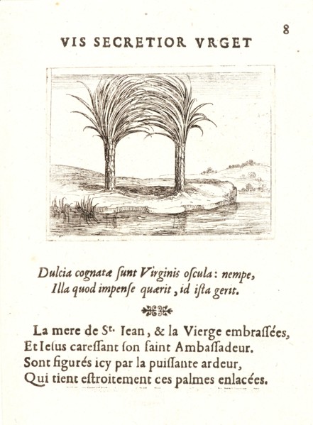 Jacques Callot (French, 1592 - 1635). Les Deux Palmiers, 17th century. From The Life of the Virgin