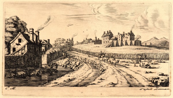 Charles Meryon (French, 1821 - 1868) after Reinier Zeeman (Dutch, ca. 1623 - ca. 1668). Entrance to