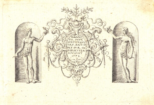 Etienne Delaune (aka Ãâtienne Delaune) (French, ca. 1519 - 1583). Several Gods of Classical