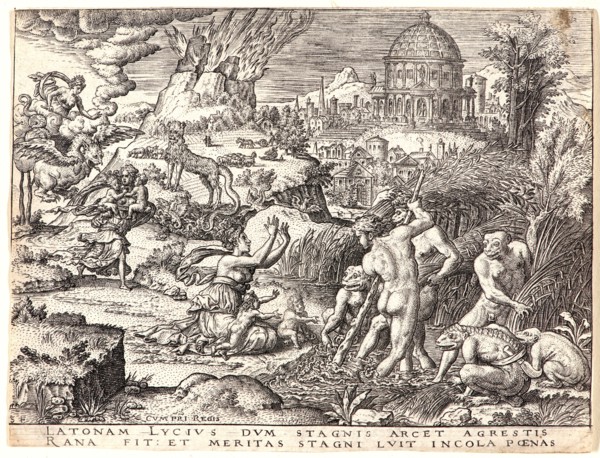 Etienne Delaune (French, ca. 1519-1583) after Giovanni Francesco Penni (aka Francesco Penni il