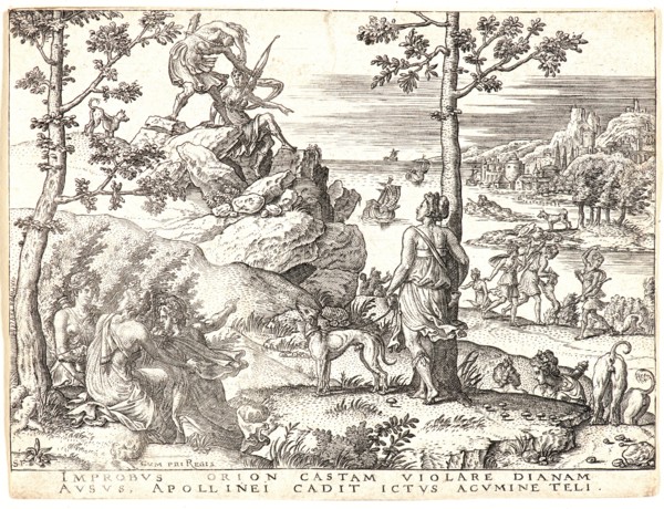 Etienne Delaune (French, ca. 1519-1583) after Giovanni Francesco Penni (aka Francesco Penni il