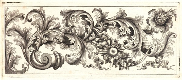 Domenico Bonavera (aka Domenico Bonaveri) (Italian, ca. 1640 - ca. 1700). Plate 10 from the set of