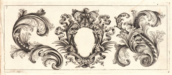 Domenico Bonavera (aka Domenico Bonaveri) (Italian, ca. 1640 - ca. 1700). Plate 7 from the set of
