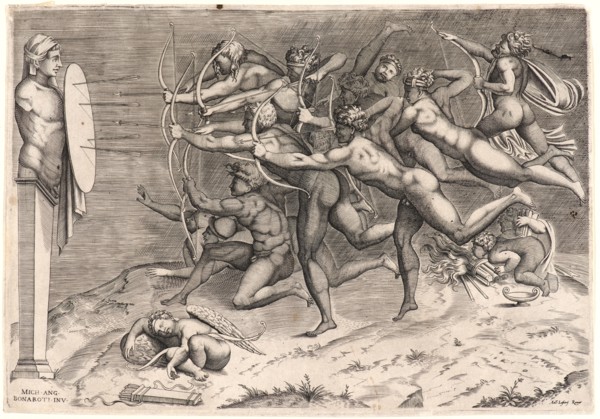 Attributed to Nicolas Béatrizet (French, born 1507 or 1515, died ca. 1565) after Michelangelo