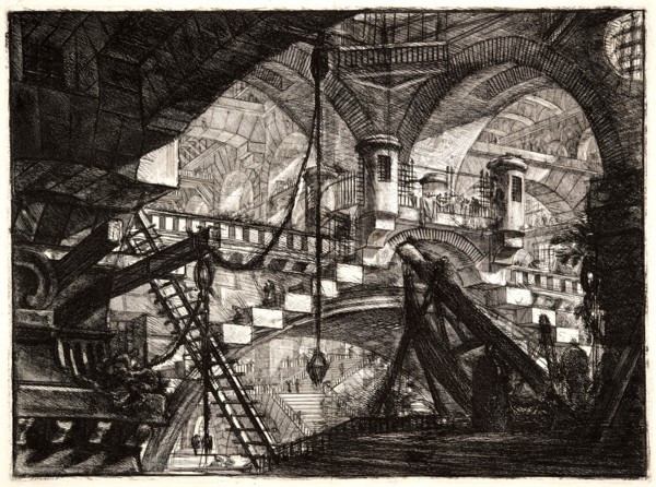 Giovanni Battista Piranesi (Italian, 1720 - 1778). The Arch with a Shell Ornament, 1761. From