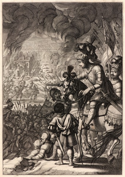 Abraham Bosse (French, 1602-1676) after Claude Vignon (French, 1593 - 1670). The Capture of the