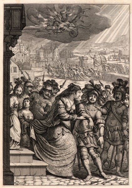 Abraham Bosse (French, 1602-1676) after Claude Vignon (French, 1593 - 1670). Entry of the Troops