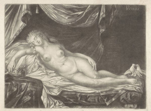 Sleeping Venus, Jacob Gole, 1670-1724