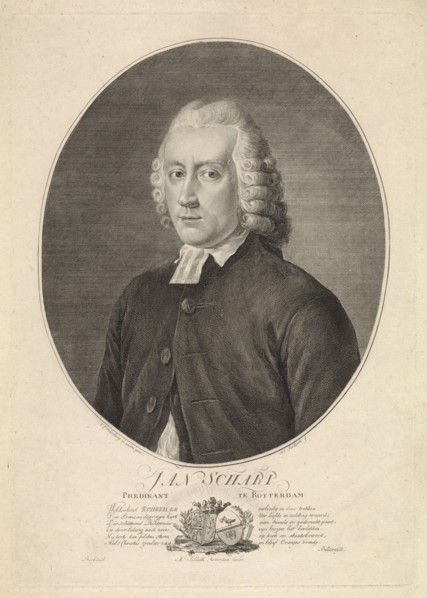 Portrait of Jan Scharp, Mathias de Sallieth, Willem Bilderdijk, 1789 - 1791