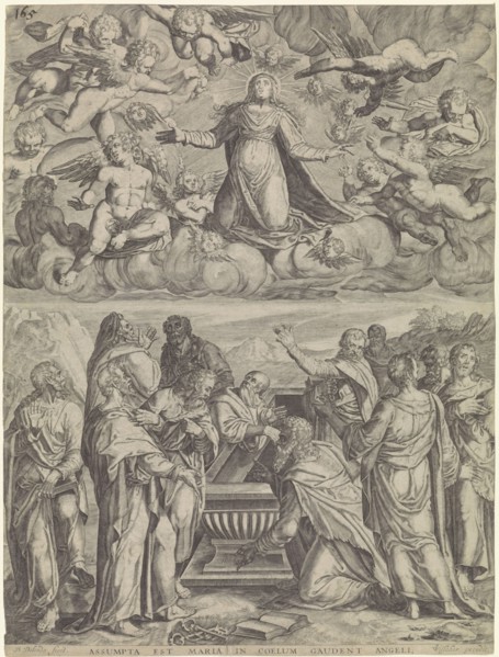 Assumption of Mary, Bartholomeus Willemsz. Dolendo, Claes Jansz. Visscher (II), 1580 - 1626