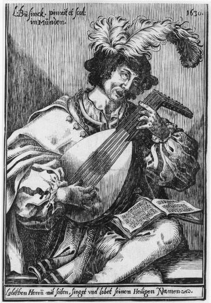 The lute player, Ludwig BÃ¼sinck, 1630