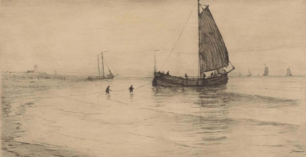 Flood at Katwijk, Carel Nicolaas Storm van 's-Gravesande, 1869 - 1902