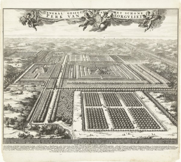 Zorgvliet Park in The Hague, The Netherlands, Johannes Jacobsz van den Aveele, Johannes Covens,