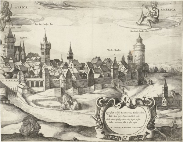 Nuremberg, Germany sheet 2, Dirk Eversen Lons, Nicolaes Visscher I, Nicolaes Visscher I 1666