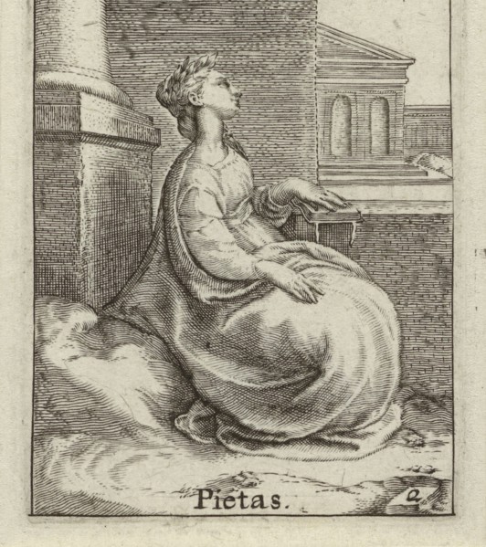 Piety, Anonymous, Jan Saenredam, Hendrick Goltzius, 1590 - 1595