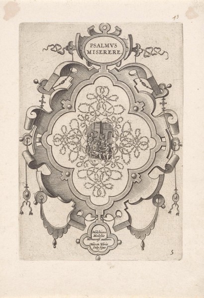 Crowning with Thorns of Christ, Hieronymus Wierix, Melchior Model, Pierre Firens, 1608