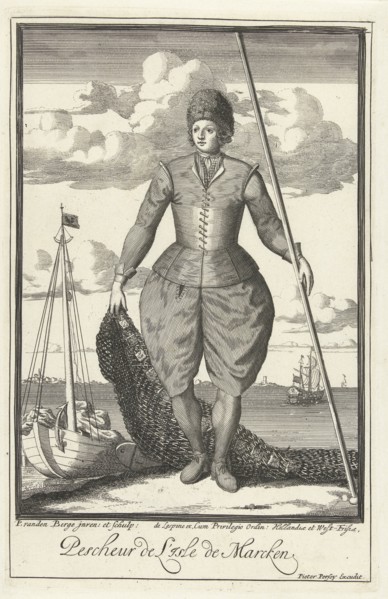 Fisher Island Marken, The Netherlands, Pieter van den Berge, 1669 - in or before 1689