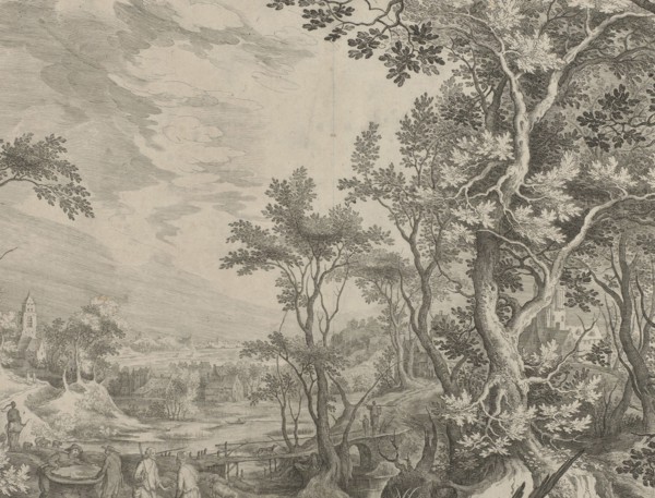 Jacob rotates the stone pit, Claes Jansz. Visscher (II), Nicolaes Visscher Jan van Londerseel (I),