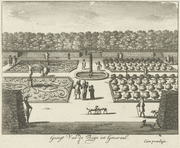 Garden Palace Soestdijk, Hendrik de Leth, unknown, 1725 - 1747