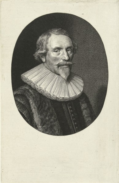 Portrait of Jacob Cats at the age of 57, Willem Jacobsz. Delff, Michiel Jansz van Mierevelt, 1635