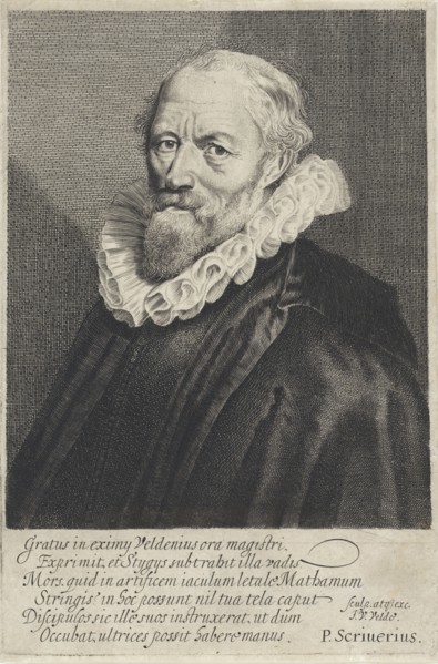 Portrait of Jacob Matham, Jan van de Velde (II), Pieter Claesz. Soutman, Petrus Scriverius, 1630