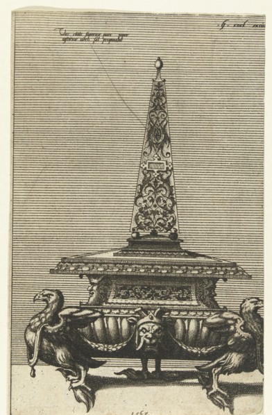 Pepper and salt shaker, Johannes or Lucas van Doetechum, Hans Vredeman de Vries, Hieronymus Cock,