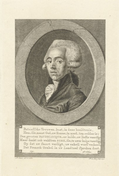 Portrait of Jean-Louis Baudelocque, Pieter de Mare, P. Verleus, 1790