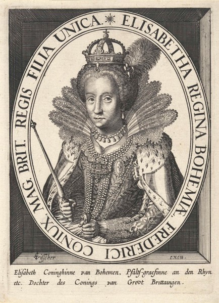 Portrait of Elizabeth I Tudor, Anonymous, Claes Jansz. Visscher (II), 1612 - 1652