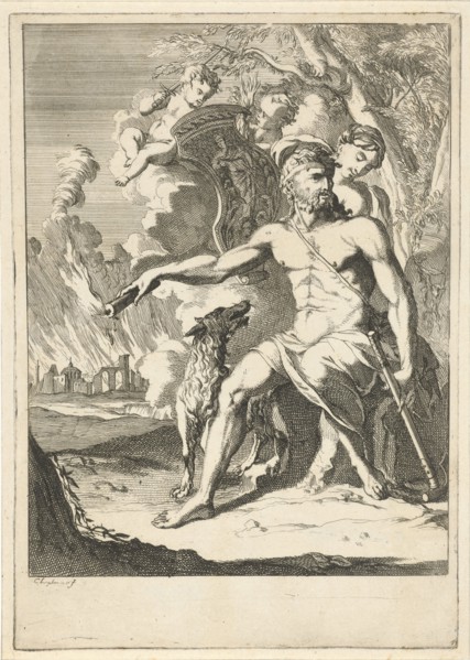 Fire, Caspar Luyken, 1691