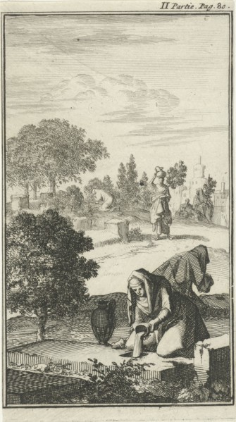 Print, print maker: Jan Luyken, Dating 1689