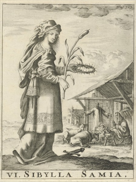 Sibyl of Samos, Jan Luyken, Timotheus ten Hoorn, 1684