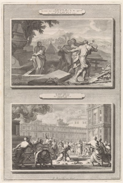 Elisha's bones make a deceased man come to life and the stoning of the prophet Zechariah, Jan
