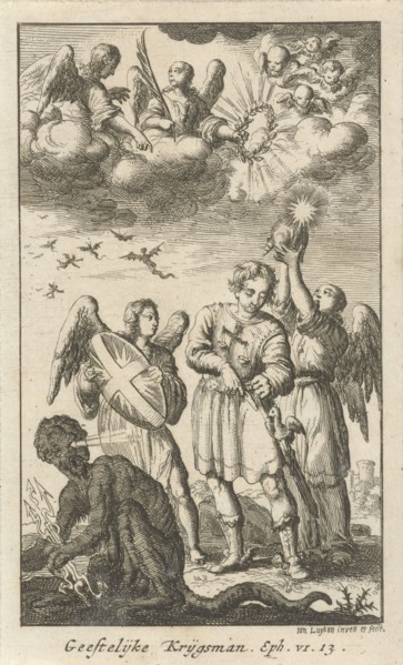 Christian Knight, Jan Luyken, 1727 - 1729