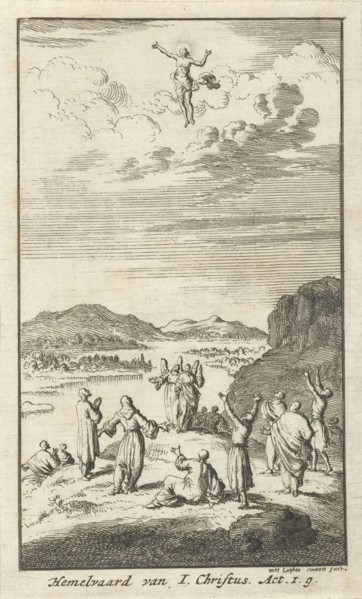 Ascension of Christ, Jan Luyken, 1681