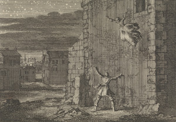 Countess of Aubigny escaped from her prison in London by jumping out of the window, 1643, Jan