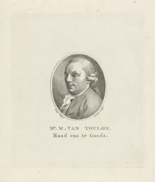 Portrait of Martin of Toulon, Jan Kobell, Smit, 1766 - 1833