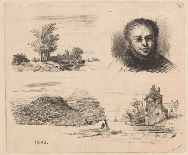 Creation Sets of the Hague Etsclub, Jan Weissenbruch, Reinier Craeyvanger, Lambertus Hardenberg